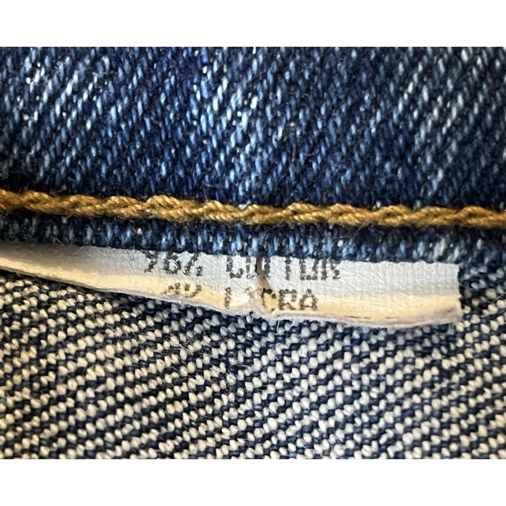 Vtg 80s Match High Waist Stirrup Jeans Sz 10 Blue Denim Medium Washed Foot Strap - Picture 10 of 11